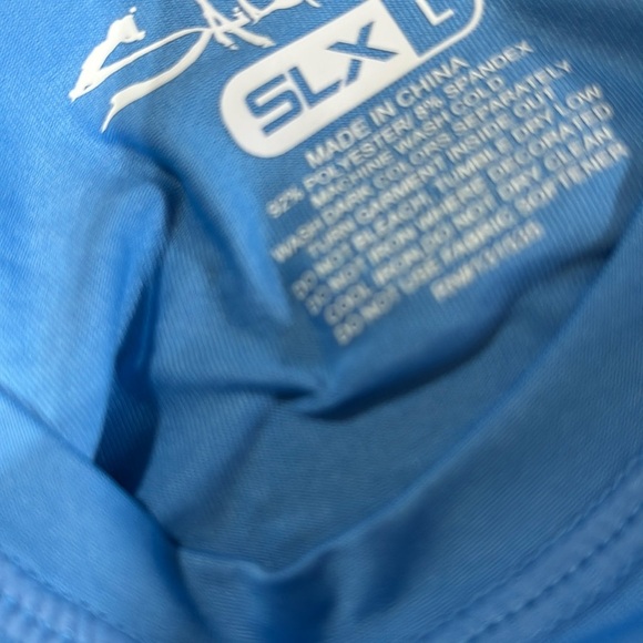 Salt Life SLX UVAPOR UV 30 sun protection long sleeve Performance TropX light - Picture 8 of 10